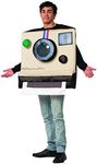 Rasta Imposta Instant Camera Costume Mens Womens 80s 90s Party Funny Adult Multicolored