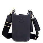 Tory Burch Women’s Thea Cellphone Crossbody (Black), Black