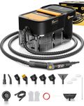 Gautye Steam Cleaner, 3 Level Adjustable Handle, 10s Heat Up, 2L Tank, Portable Handheld Steam Cleaner with 18 Accessories, Steamer Cleaning for Kitchen, Bathroom, Car, Counter Top, Tile, Floor