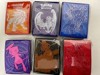 3 Packs of Assorted Card Sleeves - Random lot - Each Pack Contains 65 Sleeves from Elite Trainer Boxes.