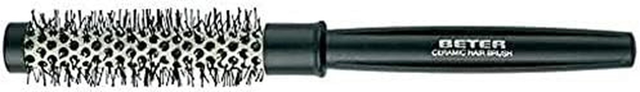 Beter – Cepillo de pelo redondo térmico de cerámica, 17 mm diámetro, para moldear y alisar el cabello