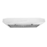 Vesta Chicago 30" White Stainless Steel Under Cabinet Range Hood - 750CFM, 3-Speed Exhaust Fan, New Extra LED Light, and Dishwasher-Safe Baffle Filters (30 Inch WH)