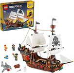 LEGO® Creator 3in1 Pirate Ship 31109 Building Playset;Pirates and Model Ships