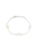 Gargi by P.N. Gadgil and Sons | 925 Sterling Silver | Wave of Heart Bracelet | Adjustable | Gift for Women and Girls | With Hallmark & 925 Stamp