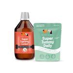 Buddy & Lola Digestion Bundle - Fast-Acting Dog Diarrhea Treatment with Electrolytes - 20 Servings - Tummy Settler For Dogs All Breeds, Sizes and Ages - Syringe Included - Plus Probiotic Powder