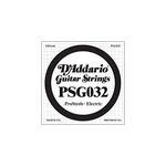 D'Addario Woodwinds PSG032 ProSteels Electric Guitar Single String .032 gauge