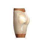 Rago Women's Long Leg Padded Shaping Panty, 916, Beige, M, Beige, M/28