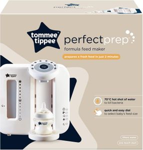 Tommee Tippee Perfect Prep Machine – White Baby Bottle Maker