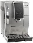 De’Longhi Dinamica Fully Automatic Coffee & Espresso Machine, Iced-Coffee, Premium Adjustable Frother, Burr Grinder + Descaling Solution, Cleaning Brush & Ice Cube Tray, Stainless Steel, ECAM35025SB