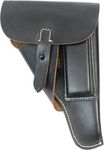 Epic Militaria Reproduction WW2 P38 Walther Soft Shell Black Leather Holster