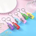 XiangSKY 6PCS Prime Keychain, Prime Gifts, Suitable for Bags, Prime Keychain Rubber Keychain for Boys Girls Kids Birthday