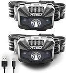 Foxelli LED Head Torch Rechargeable