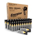 Energizer Alkaline Power AA+AAA Batteries (48 Pack), 48 Combo Pack