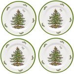 Spode Christmas Tree Melamine Set of 4 Salad Plates