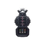 Zoom H8 Professional 12-track Handy Recorder, touchscreen with apps for live and field recording, music production and podcasts, XYH-6 interchangeable microphone capsule, black