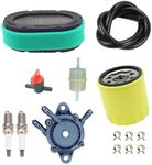 KH-32-883-09-S1 Air Filter Oil filter tune up kit fit for Kohler KT610 KT620 KT715 KT725 KT730 KT735 KT740 KT745 19HP-26HP Lawn Mower 3208309-S 3208310-S for Cub-Cadet RZT-L RZT-S XT1 XT2 Series