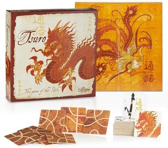 Calliope Tsuro - The Game of The Path - A Family Strategy Board Game For Adults and Kids 2-8 Players Ages 8 & Up
