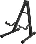 Duramex Universal Foldable Folding GUITAR STAND (A-FRAME) - Fits Any Guitars, Acoustic, Electric, Bass, Classical