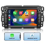 AWESAFE Car Stereo for Chevrolet Chevy Silverado/GMC Sierra Yukon Tahoe/Buick, Support Carplay Android Auto Touch Screen Android Radio with Bluetooth GPS Navigation, 2G Ram 32G ROM