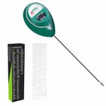 XLUX Soil Moisture Meter, Plant Water Monitor, Hygrometer Sensor for Gardening, Farming, indoor and outdoor plants, No Batteries Required