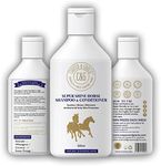 C&G Pets | Powerful Organic Super Shine Horses Shampoo 500ml | Instant Antibacterial Skin Soothing Relief | Effectively Cleans and Shines Hair | Low Lathering Natural