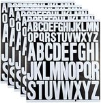 5 Sheet Capital Letter Stickers 1 I