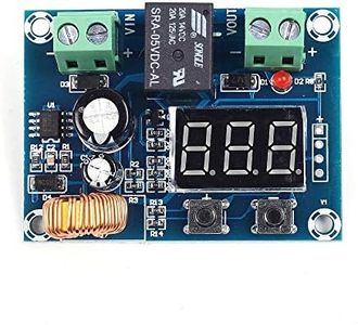 e-Infinity XH-M609 DC 12V-36V Glass Epoxy Charger with Over-Discharge/Undervoltage Battery Protection Precise Module Board (Multicolour)