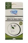 CLENZ U Deep Cleansing Green Tea Nose Strips for Blackheads, Whiteheads Remover, Pore Cleanser, with Natural Extracts, for Women, All Skin Types (1 Strip)