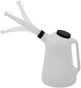 WINMAX TOOLS AUTOMOTIVE Oil Dispenser, 8 Quart, Translucent, Bottle with Spout Cap, Automotive Oil Container