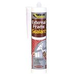 Everbuild External Frame Sealant – Interior And Exterior Use – Permanently Flexible – Mould-Resistant – Grey – 290ml