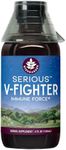 WishGarden Herbs Serious V-Fighter - Plant-Based Herbal Rapid Immune Support & Respiratory Health with OSHA & Goldenseal, Soothes Aches & Irritated Lungs, Supports Optimum Body Temperature, 4oz