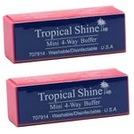 Tropical Shine Mini 4-Way Nail Buffer Block 2 piece by Tropical Shine