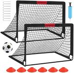 Kids Soccer Goals for Backyard Set 