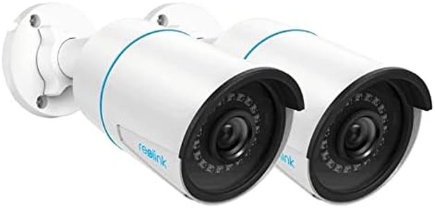 Reolink 5MP Caméra de Surveillance Extérieure PoE, Caméra IP Extérieure avec Détection Personne/Véhicule, Etanche IP67, Time Lapse, Vision Nocturne IR 30m, Support Audio et Carte microSD, RLC-510A