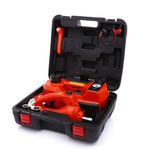 STANDTALL Space Saving 5 Ton Electric Car Jack with Inflator for Tire Change Hydraulic Floor Jack with LED Light Car Lift for Vehicle Roadside Emergency Tire Repair Kit