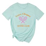 Yimoya womens Tennessee Ham Retro Music Tee 90's Country Music T Shirt, Green, Medium