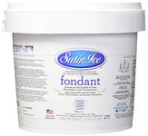 Satin Ice White Fondant, Vanilla, 2.5 Kilograms