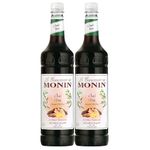 Monin Premium Coffee & Cocktail Syrup | 2x1ltr Pack | Chai Tea Flavour