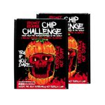 Red Hot Reaper – (2pack) Challenge Hottest Chip – Halloween Carolina Reaper Spicy Challenge - Stupidly Spicy Hot Chip