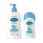 CETAPHIL Baby Lotion (400ml) and Baby Massage Oil (200ml) Combo