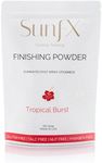SunFX Post Spray Tan Translucent Finishing Powder | Talc Free | Sunless Tanning Setting Powder | Shimmer | Tropical Burst - 1lb