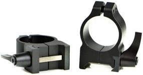 Warne Scope Mounts Low Matte Quick Detach Rings (1-Inch)