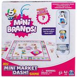 Mini Brands Mini Market Dash Food Game, for Families and Kids Ages 5 and up