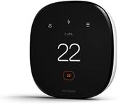 ecobee New 2022! Smart Thermostat Enhanced Works with Alexa & Apple Home Kit, Black