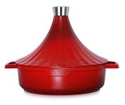 INTIGNIS® Tagine Cooking Pot | Oven Proof | 28cm/4.1L | Induction, Gas, Electric, Ceramic | PFOA Free Non Stick German Engineering | Traditional Moroccan Pan