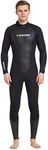 Cressi Men's Altum Full Man 3mm Men s Neoprene Ultrastretch One Piece Wetsuit, Black Blue, XXXL 7 UK