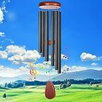 Winzwon Aluminium Wind Chimes for Outdoor, 37 Inches Large Wind Chime, Memorial Sympathy Gifts, Housewarming Gifts, Birthday Gifts for Women, Decoration for Home Zen, Garden, Patio, Outside