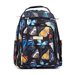 JuJuBe Be Right Back Unisex Travel Backpack, Diaper Bag with Memory Foam Changing Pad, Be Fashionably Organized Anywhere