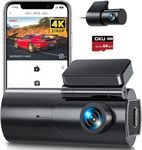 GKU 4K Dash Cam Front and Rear, 5GH