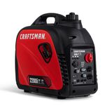 Craftsman C0010020 2200I 2000 Watt Portable Inverter Generator-CARB Compliant One Size Red/black